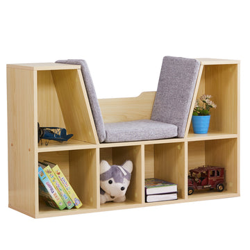 Cubby Kids Wooden Bookcase