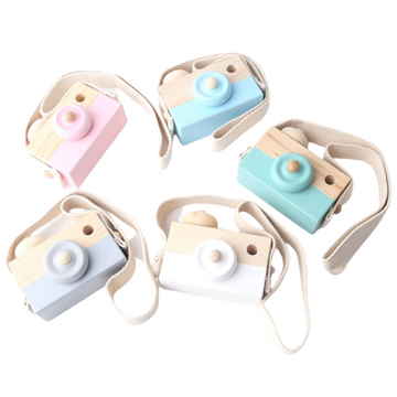 Nordic Wooden Baby Camera Toy