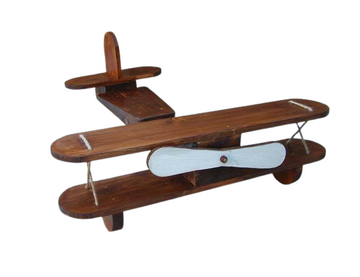 Mini Wooden Airplane Photography Props